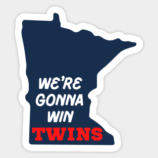 Minnesota Twins State Silhouette Sticker